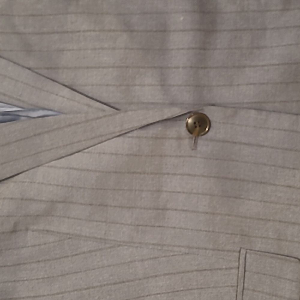 MADEWELL YARN DYED PINSTRIPE BLUE BLAZER - Picture 7 of 12